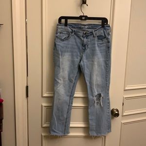 Old Navy cropped flare Evase jeans